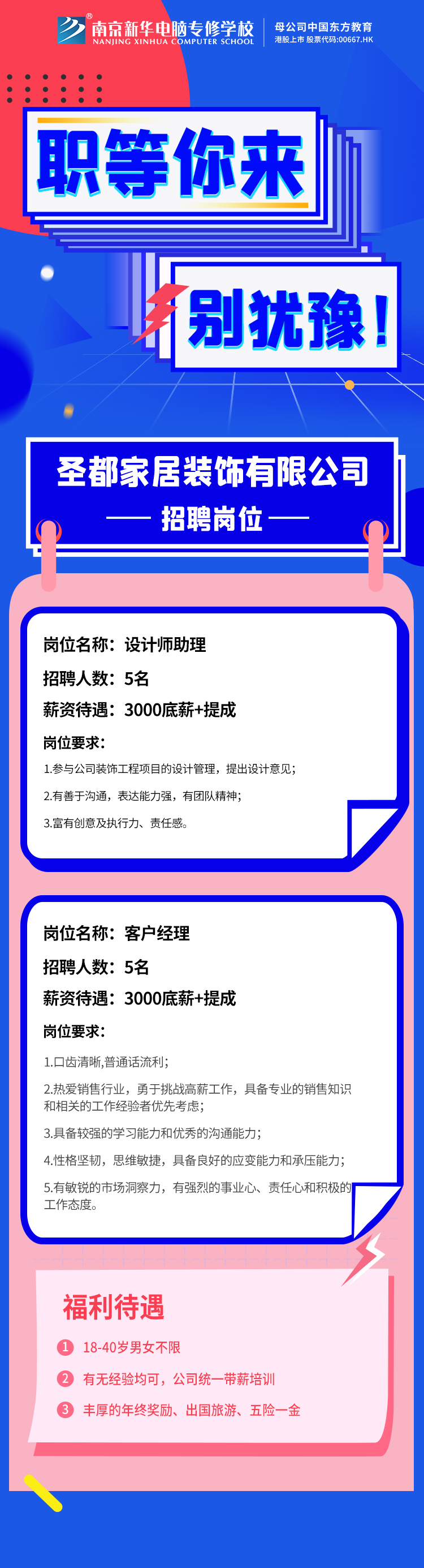 招賢納士，“職”等你來！